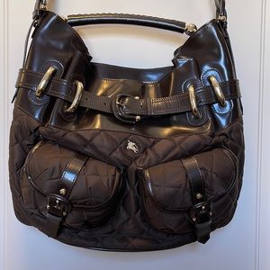 Burberry Bromley hobo bag in brown